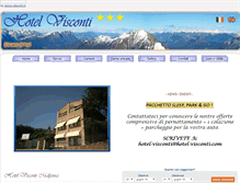 Tablet Screenshot of hotel-visconti.com